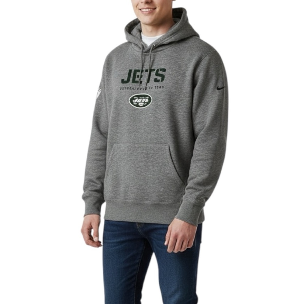 Nike Gray Sweatshirt Classic Hoodie